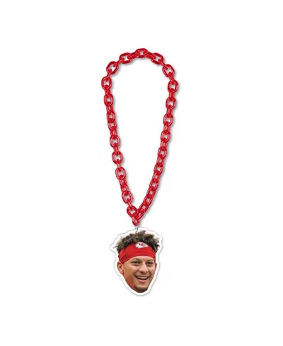Wincraft Patrick Mahomes Kansas City Chiefs Big Chain Necklace In Red