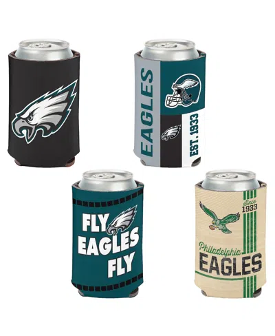 Wincraft Philadelphia Eagles 4-pack 12oz. Can Cooler Set In Multi