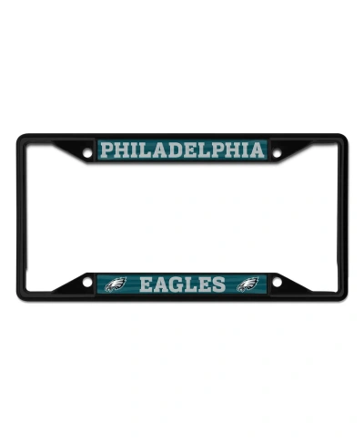 Wincraft Philadelphia Eagles Chrome Color License Plate Frame In Green