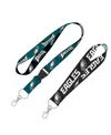 Wincraft Philadelphia Eagles Lanyard With Detachable Buckle Key Strap Set 2-pack In No Color
