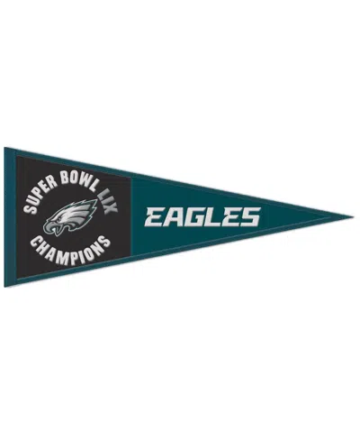 Wincraft Kids' Philadelphia Eagles Super Bowl Lix Champions 13" X 32" Wool Banner In No Color