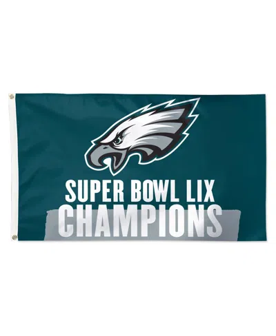 Wincraft Philadelphia Eagles Super Bowl Lix Champions 3' X 5' Single-sided Deluxe Flag In No Color