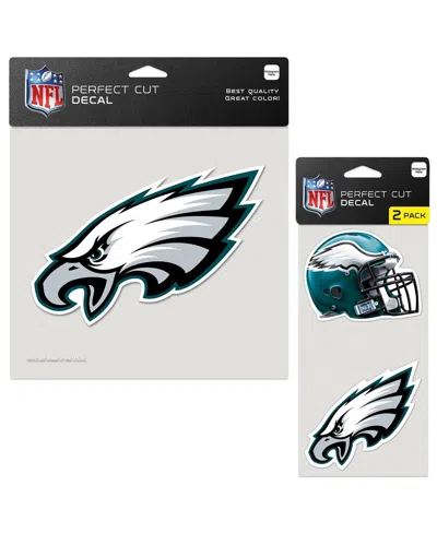 Wincraft Philadelphia Eagles Three-pack Perfect Cut Decals In No Color