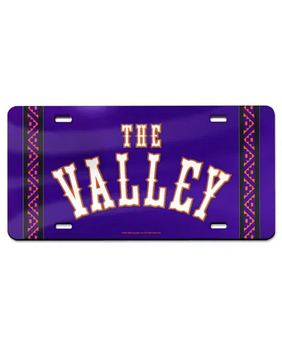 Wincraft Phoenix Suns 2024/25 City Edition Laser-cut Acrylic License Plate In No Color