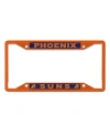 Wincraft Phoenix Suns Chrome Color License Plate Frame In Orange