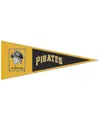 Wincraft Pittsburgh Pirates 13" X 32" Retro Logo Pennant In Yellow,black