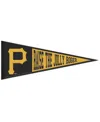 Wincraft Pittsburgh Pirates 13" X 32" Slogan Pennant In Black