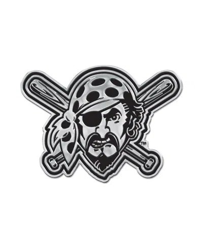 Wincraft Pittsburgh Pirates Team Chrome Car Emblem In Multi
