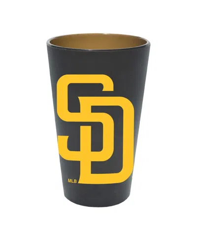 Wincraft San Diego Padres 16oz. Team Color Silicone Pint Glass In Yellow