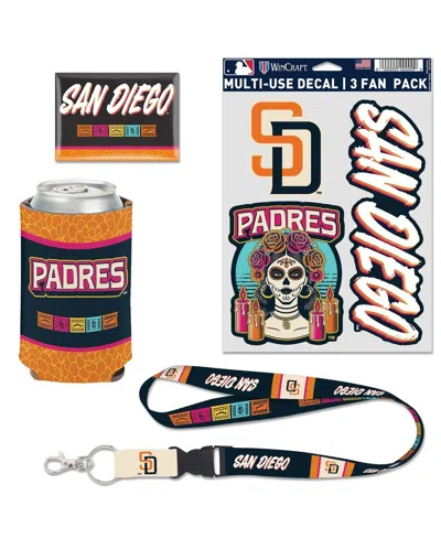 Wincraft San Diego Padres 2026 City Connect 4-piece Fan Pack In Multi