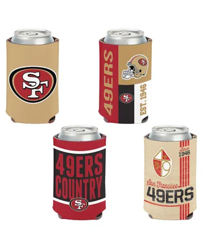 Wincraft San Francisco 49ers 4-pack 12oz. Can Cooler Set In No Color