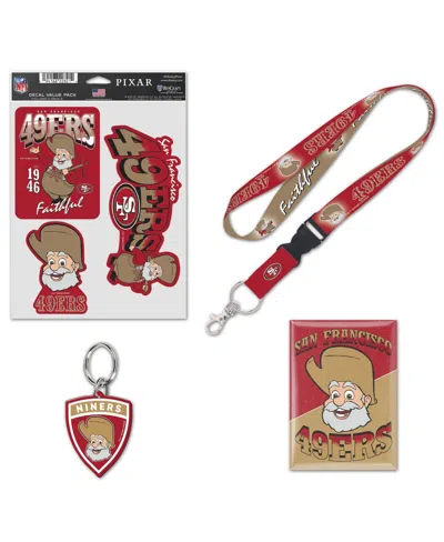 Wincraft San Francisco 49ers Disney X Nfl Stinky Pete Fan Pack In Multi