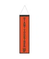 Wincraft San Francisco Giants 8" X 32" Slogan Wool Banner In Orange