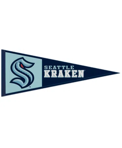 Wincraft Seattle Kraken 13" X 32" Retro Logo Pennant In Multi