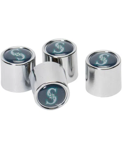 Wincraft Seattle Mariners 4-pack Valve Stem Covers In Multi