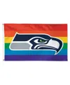 Wincraft Seattle Seahawks 3' X 5' Pride 1-sided Deluxe Flag In No Color