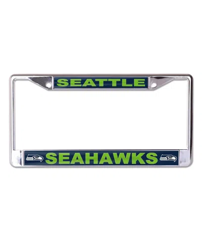 Wincraft Seattle Seahawks Team Logo S/l Metal License Plate Frame In Multi