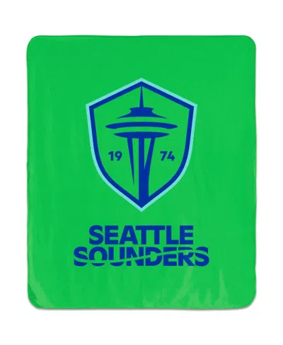 Wincraft Seattle Sounders Fc 50" X 60" Throw Blanket In Green