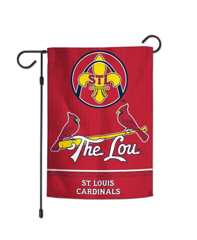 Wincraft St. Louis Cardinals 2024 City Connect 12" X 18" Two-sided Garden Flag In No Color