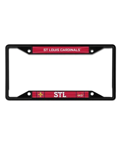 Wincraft St. Louis Cardinals 2024 City Connect Laser Cut Metal License Plate Frame In No Color