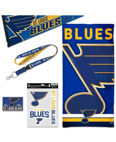 Wincraft Kids' St. Louis Blues House Fan Accessories Pack In Multi