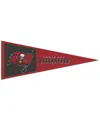 Wincraft Tampa Bay Buccaneers 13" X 32" Wool Primary Logo Pennant In Red