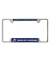 Wincraft Tampa Bay Lightning Team Logo Metal License Plate Frame In Navy