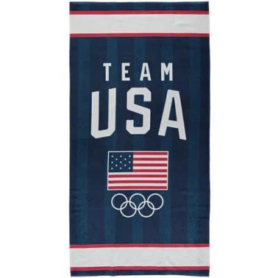 Wincraft Team Usa 30'' X 60'' Beach Towel In Navy