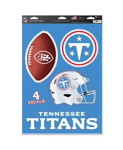 Wincraft Tennessee Titans 11'' X 17'' Multi-use Decal Sheet In Transparent