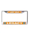 Wincraft Tennessee Volunteers Lady Vols Legacy License Plate Frame In Yellow