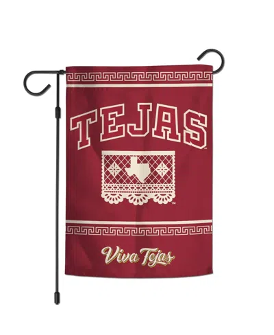 Wincraft Texas Rangers 2026 City Connect Double-sided 12" X 18" Garden Flag In Burgundy