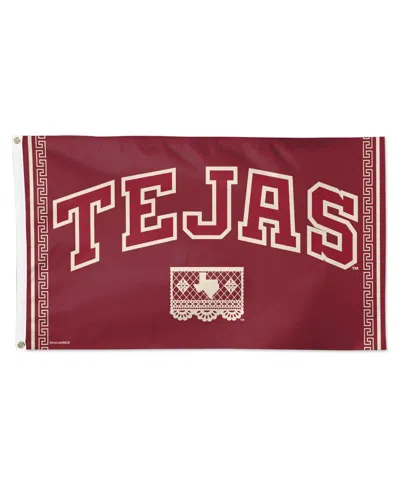 Wincraft Texas Rangers 2026 City Connect Single-sided Deluxe 3' X 5' Flag In Burgundy