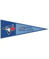 Wincraft Toronto Blue Jays 13" X 32" Wool Primary Logo Pennant In Blue
