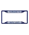Wincraft Toronto Maple Leafs Chrome Color License Plate Frame In Blue