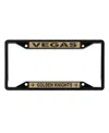 Wincraft Vegas Golden Knights Chrome Colored License Plate Frame In Black