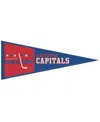 Wincraft Washington Capitals 13" X 32" Retro Logo Pennant In Blue,red