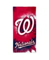 Wincraft Washington Nationals 60'' X 30'' Tie-dye Spectra Beach Towel In Red