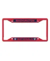 Wincraft Washington Nationals Chrome Color License Plate Frame In Red