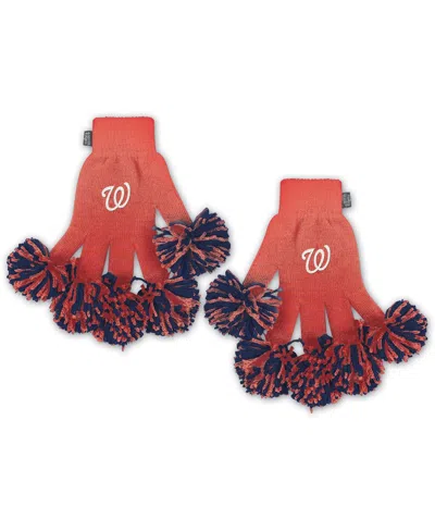 Wincraft Washington Nationals Team Spirit Fingerz In Brown