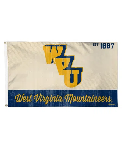 Wincraft West Virginia Mountaineers 3' X 5' Single-sided College Vault Deluxe Flag In No Color