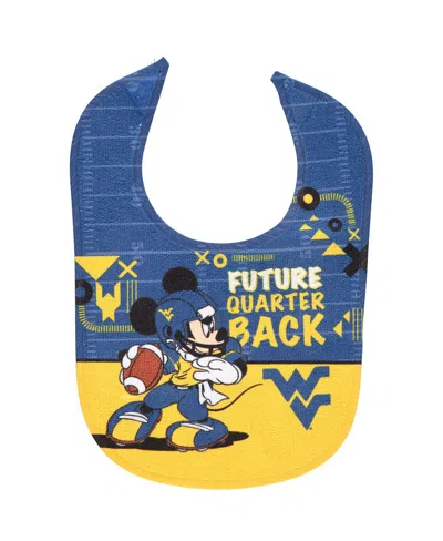 Wincraft West Virginia Mountaineers Disney Mickey All Pro Baby Bib In No Color