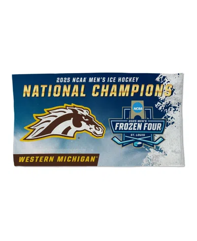 Wincraft Western Michigan Broncos 2025 Ncaa Frozen Four Men's Ice Hockey National S Locker Room 22" X 42" Dou