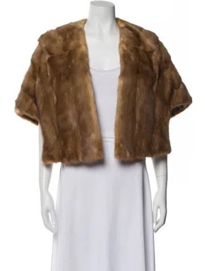 Pre-owned Wincrest Furs Vintage Mink Coat In Brown
