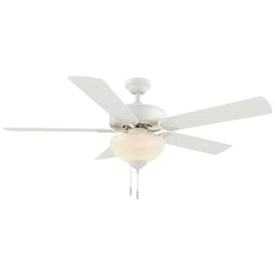 Wind River 52"  Dalton White Indoor Pull-chain Led Ceiling Fan