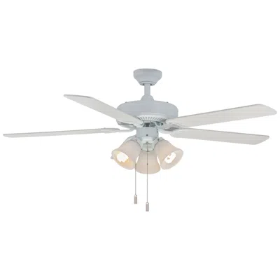 Wind River 52"  Dalton White Indoor Pull-chain Led Ceiling Fan