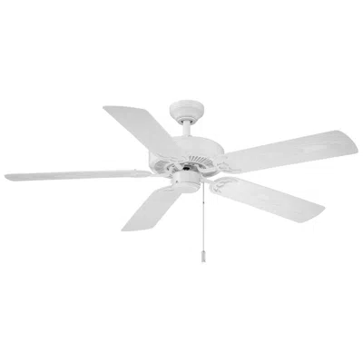 Wind River 52"  Dalton White Outdoor Pull-chain Ceiling Fan
