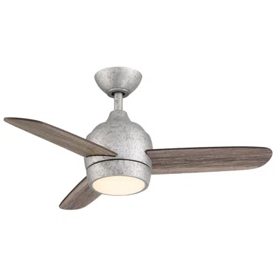 Wind River The Mini 36" Galvanized Iron Finish Indoor/outdoor Ceiling Fan By Wind