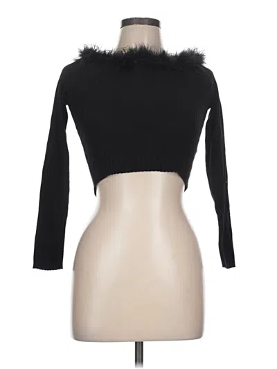 Pre-owned Windsor 3/4 Sleeve Top Black Turtleneck Tops