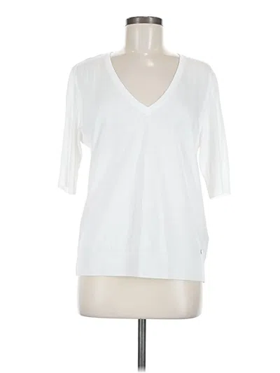 Pre-owned Windsor 3/4 Sleeve Top White V Neck Tops
