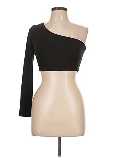 Pre-owned Windsor 3/4 Sleeve T-shirt In Black